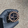 "Royal/Peach" Nimbus with 29mm A1 knot of choice