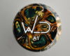 "Vintage Cooper with Peach and Gold" Nimbus with 29mm A1 knot of choice