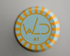 "Paloma Mango Stripe" Nimbus with 29mm A1 knot of choice